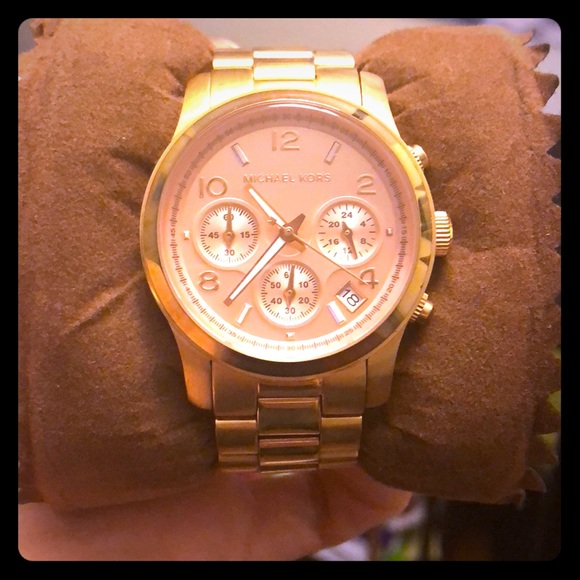 Rose Gold Michael Kors Watch - Picture 1 of 1